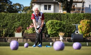 Sylvia started playing para bowls after losing her eyesight.