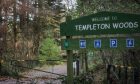 The Templeton Woods car park will be resurfaced. Image: Mhairi Edwards/DC Thomson.