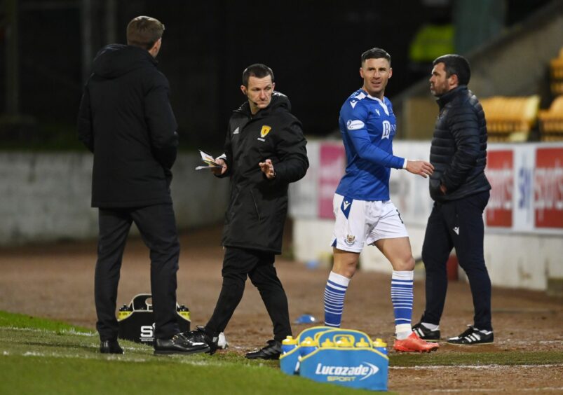 Michael O'Halloran lost his temper against Rangers. 