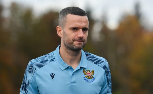 Former St Johnstone forward, Jamie Murphy.