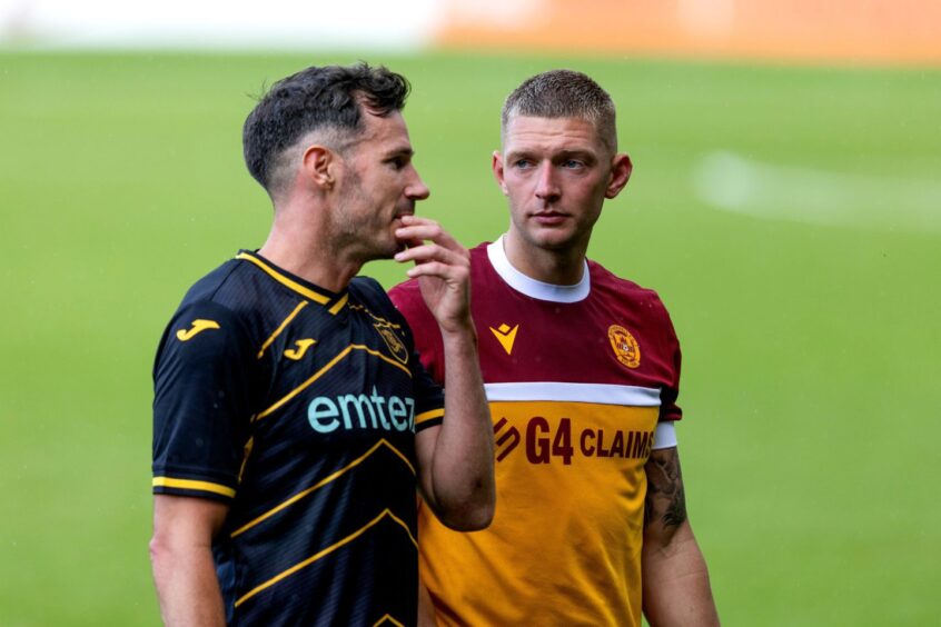 Two ex-Saints - Ryan McGowan and Liam Gordon. 