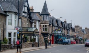 Pitlochry town centre