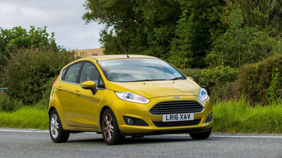 A Ford Fiesta