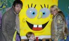 Liam Gallagher, ex-wife Nicole Appleton and son Gene at SpongeBob SquarePants premiere in 2005. Image: Alan Davidson/Shutterstock