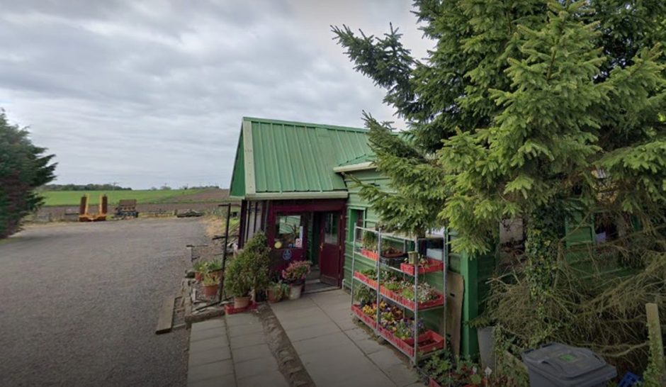 Speckled Hen cafe at Newbigging