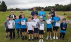 Brechin juniors at their recent summer prizegiving. Image: Supplied