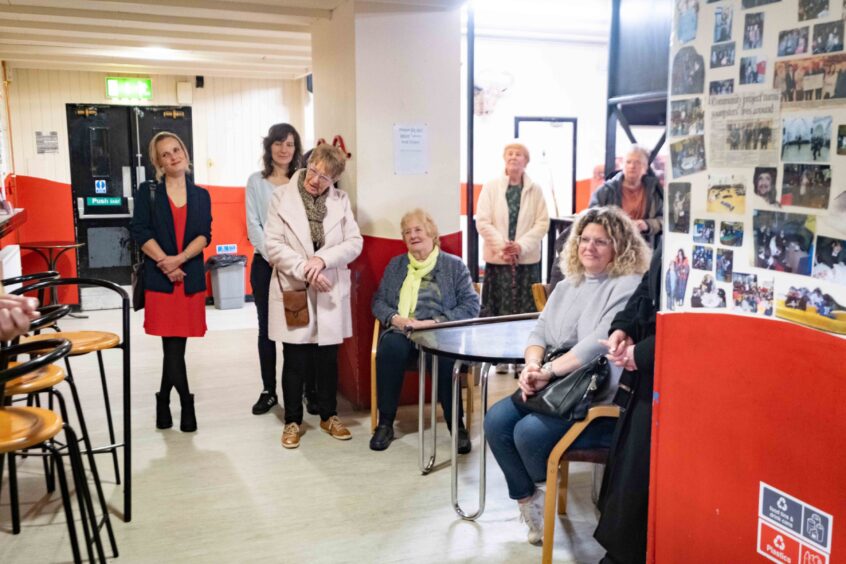 Arbroath CAFE Project honours Sheriff Norrie Stein.