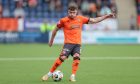 Ryan Strain on his Dundee United debut against Falkirk