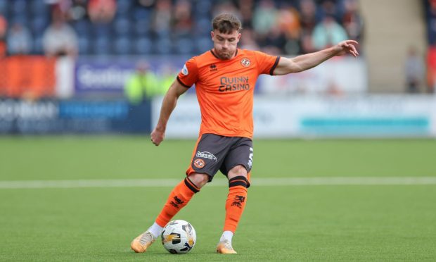 Ryan Strain on his Dundee United debut against Falkirk