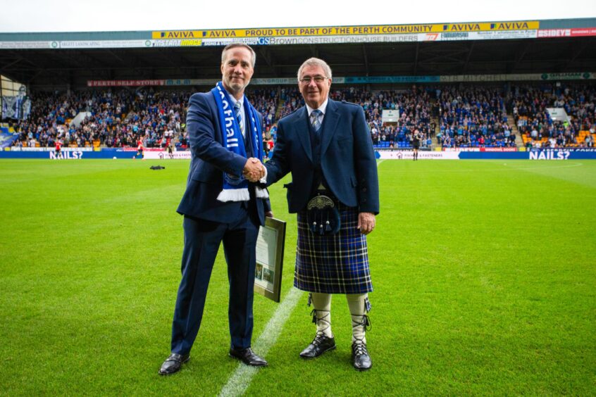  St Johnstone owner Adam Webb pays tribute to former chairman Geoff Brown.