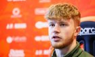 Dundee United loan star Luca Stephenson meets the media