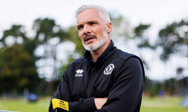 Jim Goodwin speaks to the media