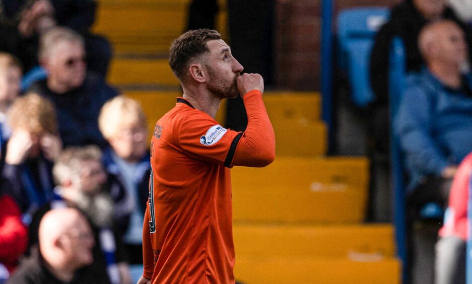 Dundee United attacker Louis Moult