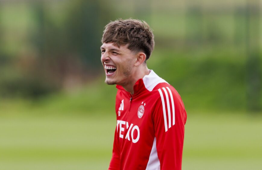 Leighton Clarkson, pictured, is thriving at Aberdeen