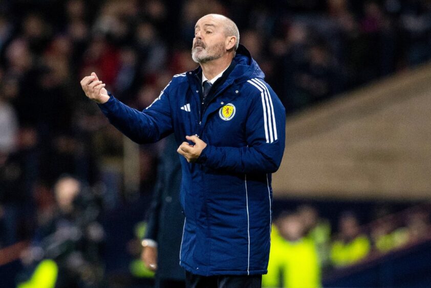 Scotland head coach Steve Clarke. Image: Alan Harvey/SNS