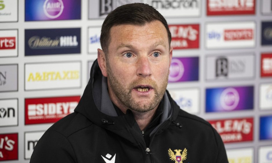 Former St Johnstone coach Andy Kirk.