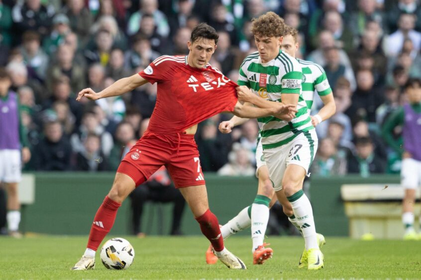 Jamie McGrath, left, has been outstanding for the Dons.