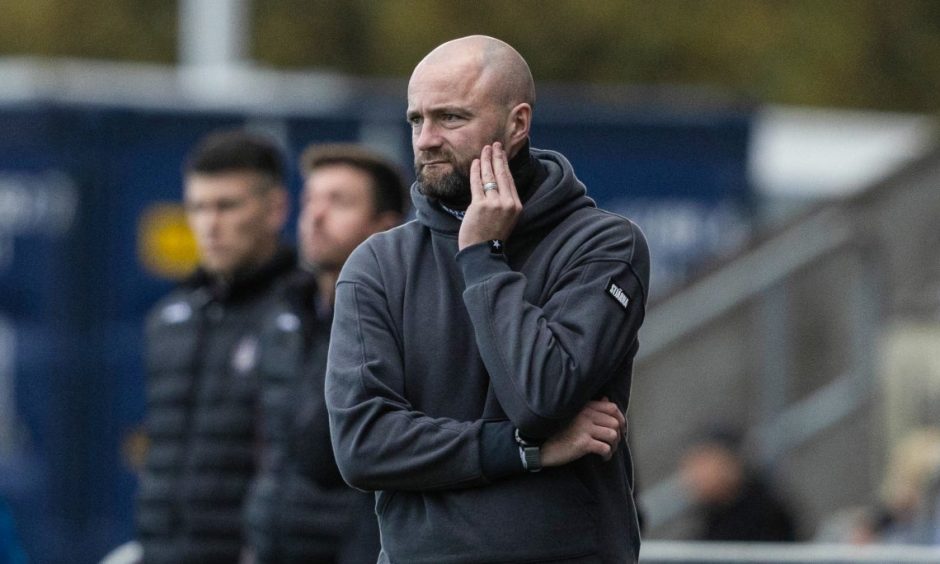 Dunfermline Athletic boss James McPake.