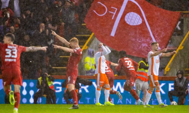 Contrasting emotions as Aberdeen grab the points against Dundee United