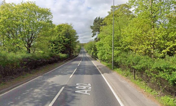 The A92 in Glenrothes. Image: Google Street View