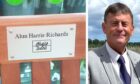 Memorial bench honours Arbroath Asda security guard