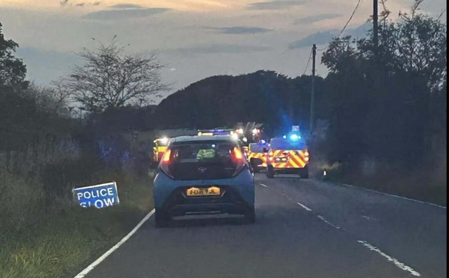 Woman, 38, reported after twocar crash on B914 in Fife