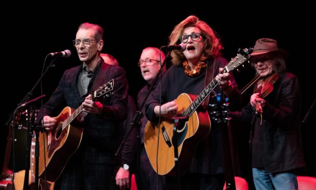 Elizabeth Newman in action as artistic director at Pitlochry Festival Theatre. Image: Fraser Band.