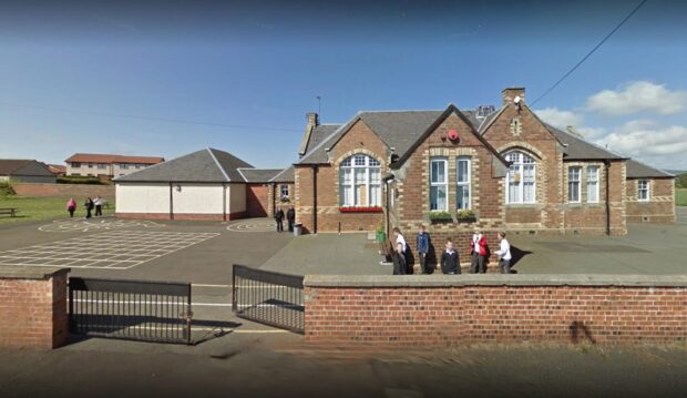 Kinross High School pupils Harry Cormack (l) and Michael Conlon (r).