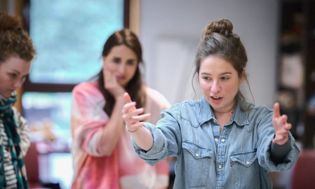 To go with story by Rebecca Baird. Elizabeth Newman Big Interview Picture shows; Elizabeth Newman directing A Streetcar Named Desire. Pitlochry Festival Theatre. Supplied by Image: Fraser Band  Date; 2023