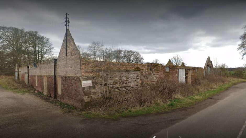 Mains for Farnell steading near Brechin is earmarked for development.