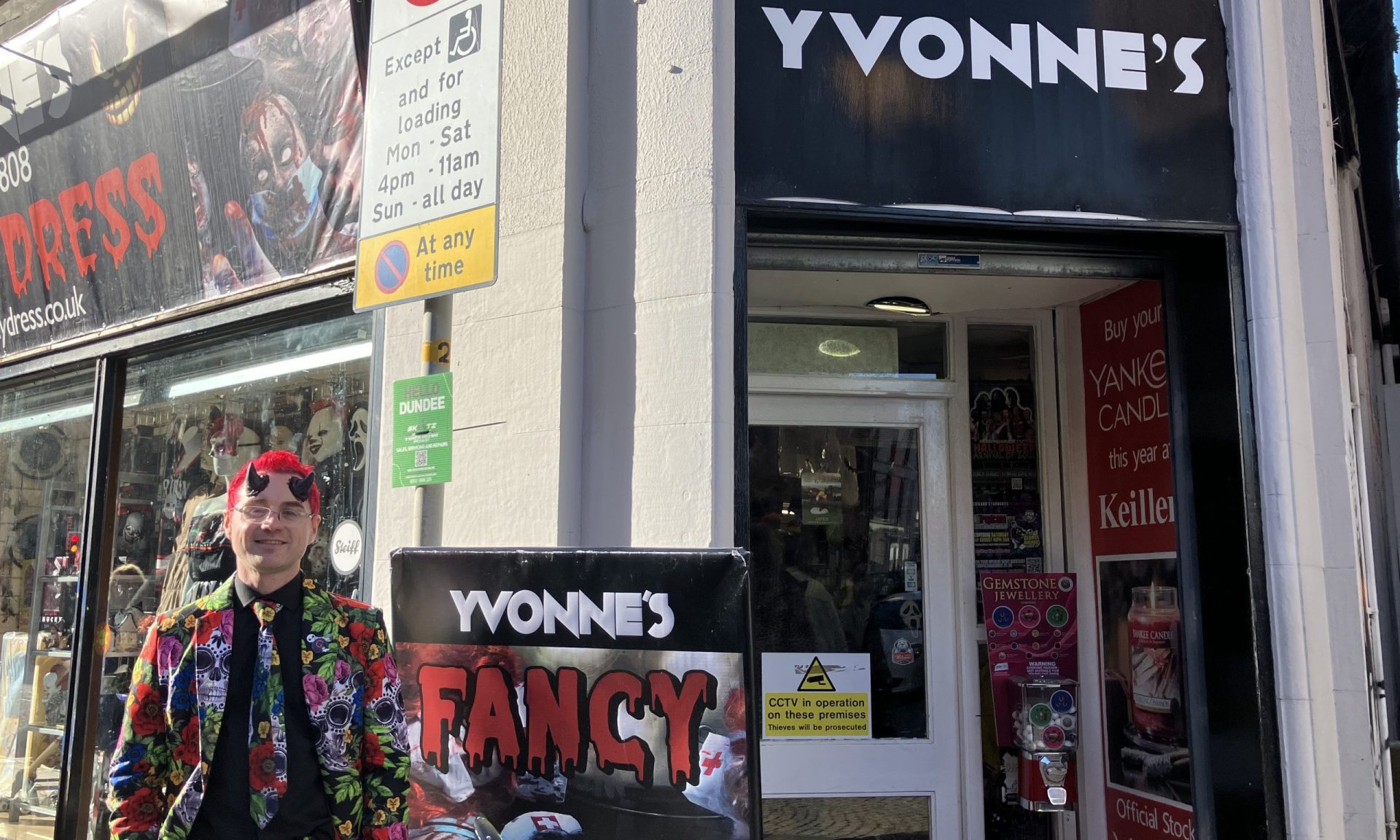 Inside Yvonne's Fancy Dress as Dundee gears up for Halloween