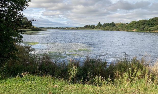 The child was reported missing from Forfar Loch Country Park. Image: Supplied by Scottish Water