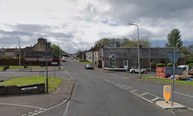 Drugs bust Gallatown area, Kirkcaldy.