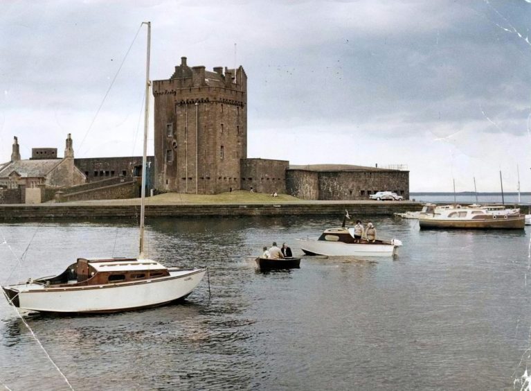 Broughty Castle in 1962.