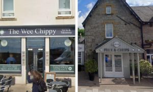 The Wee Chippy in Anstruther and McKays Fish and Chip Shop in Pitlochry.