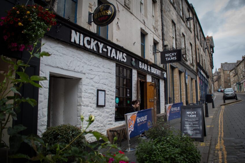 Exterior of Nicky Tams