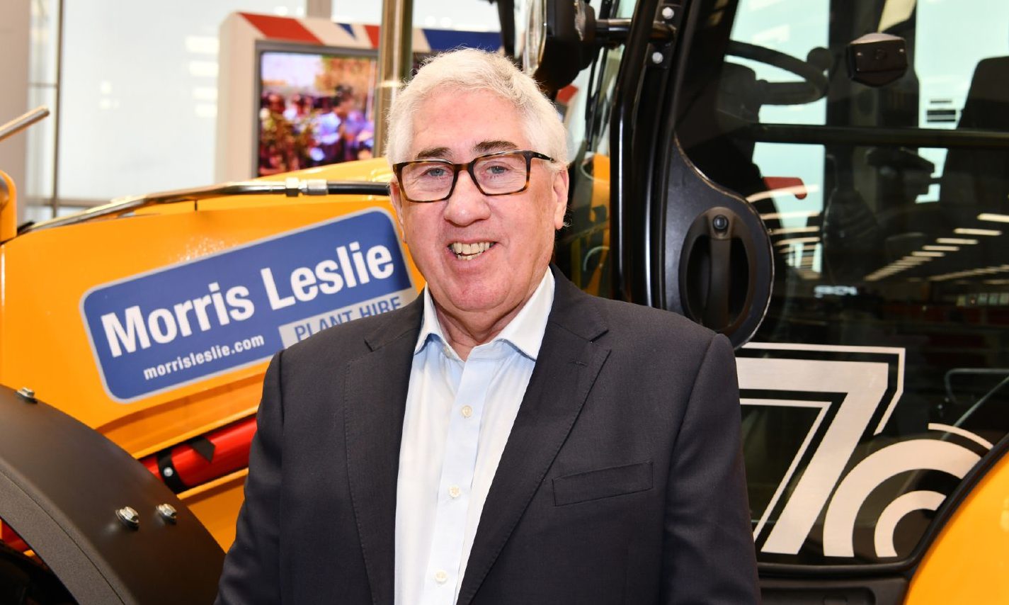 Morris Leslie, founder of Morris Leslie Plant Hire.