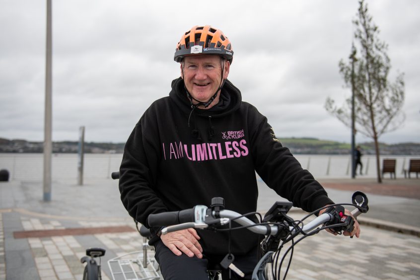 Graham MacBain is an adaptive cycling coordinator at the Dundee Dragons.