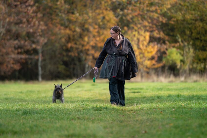 The Dundee support worker finds going for 'mindful' walks helps her seasonal affective disorder.