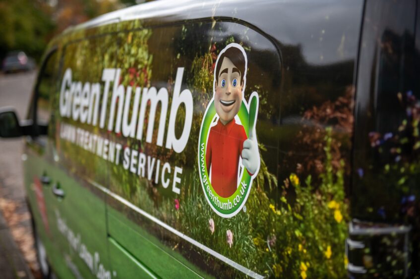 A GreenThumb van.