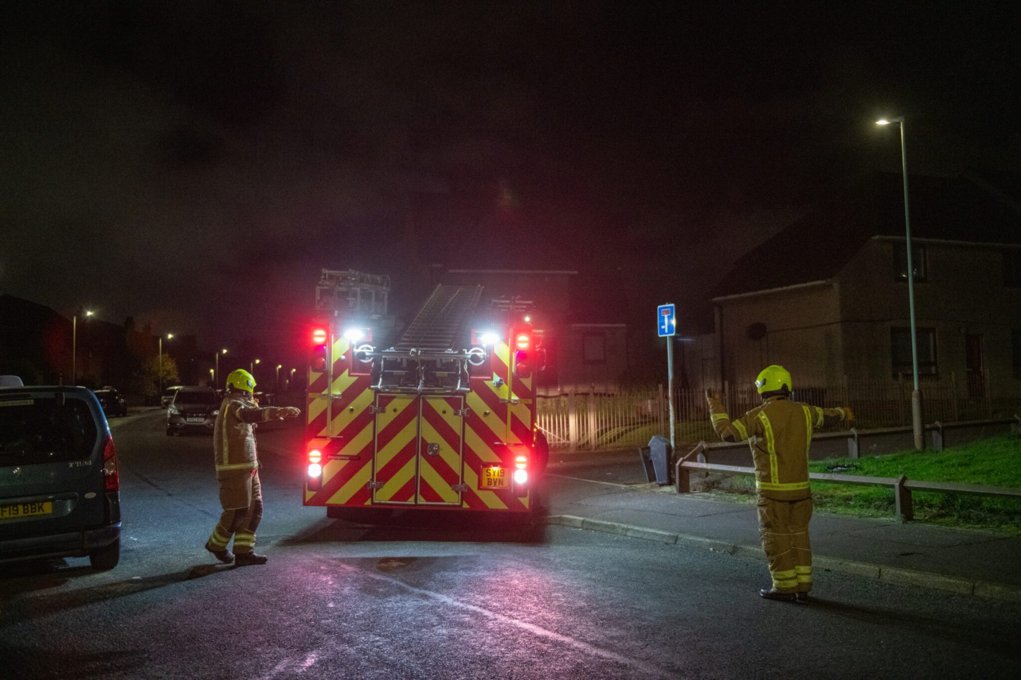 Bins set on fire in Kirkton as police tackle more Halloween disorder