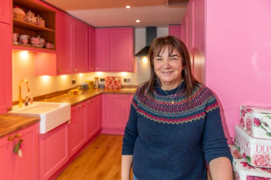 Pam Ferguson bought her new Broughty Ferry home in May. Image: Kim Cessford/DC Thomson