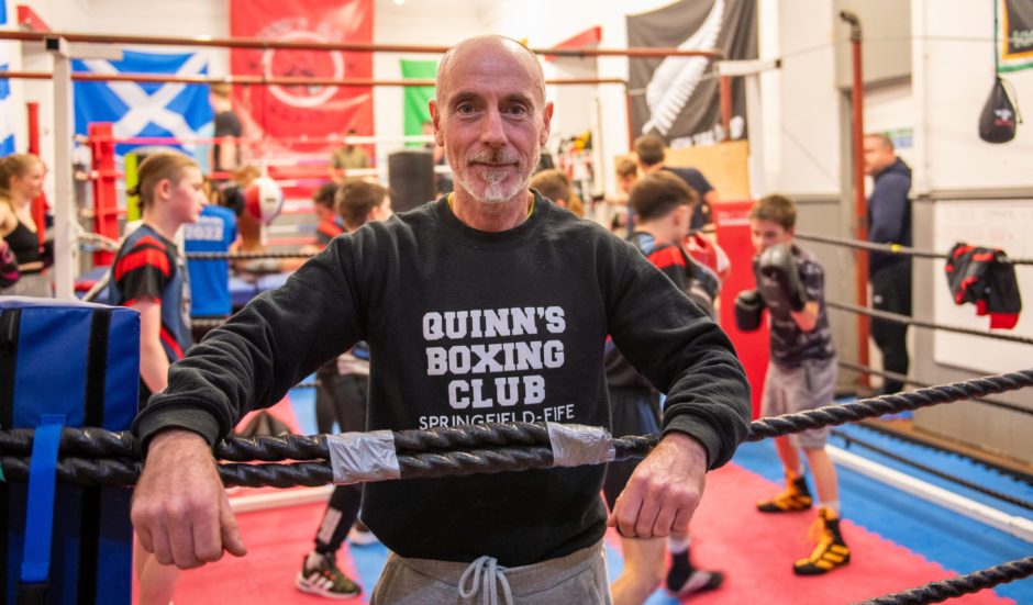 Kieran Quinn, founder of Quinn's Boxing Club.