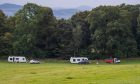 The latest Traveller encampment at Camperdown.