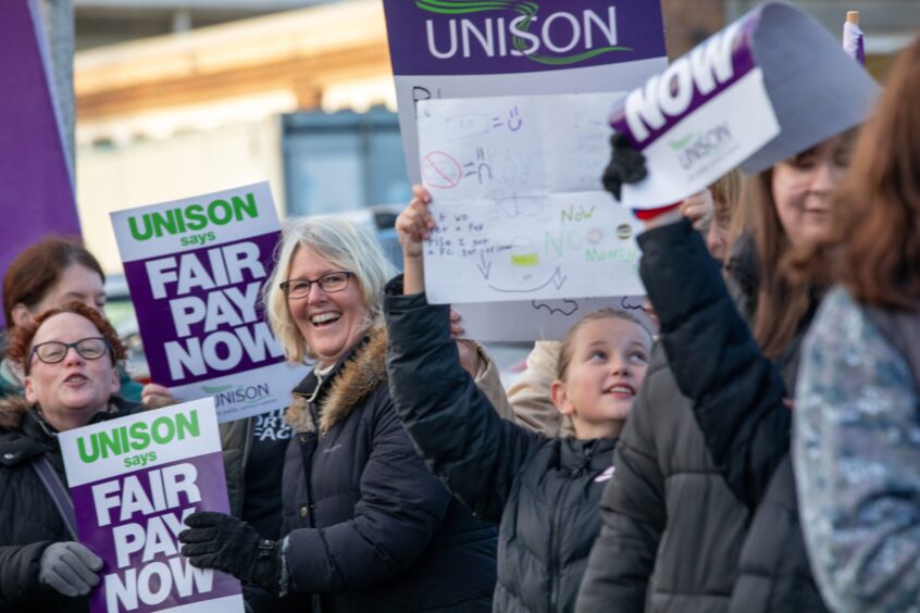 Perthshire school strikes