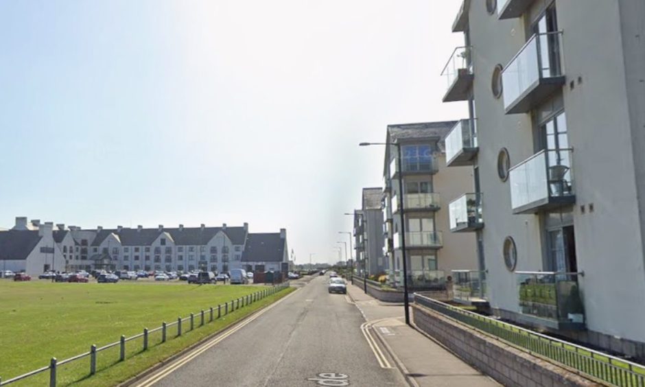 Links Parade flats in Carnoustie.