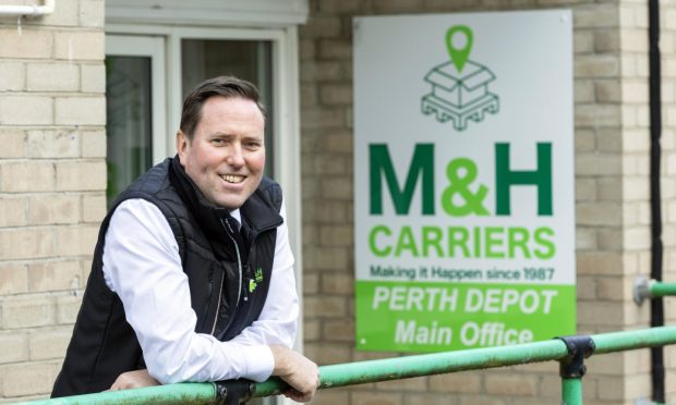 M&H Carriers MD Fraser MacLean says new delivery hub will 'give customers greater access'.
Image: M&H Carriers