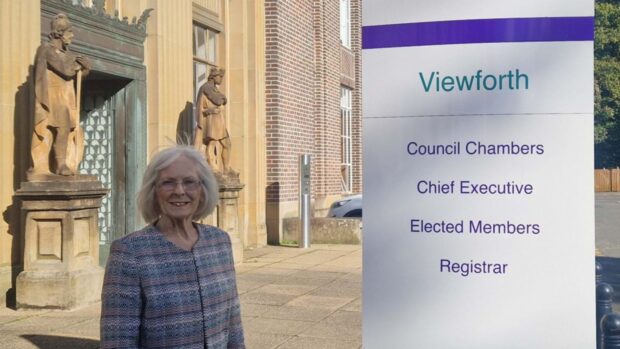 Margaret Brisley, the leader of Stirling Council.
Image: Stirling Council