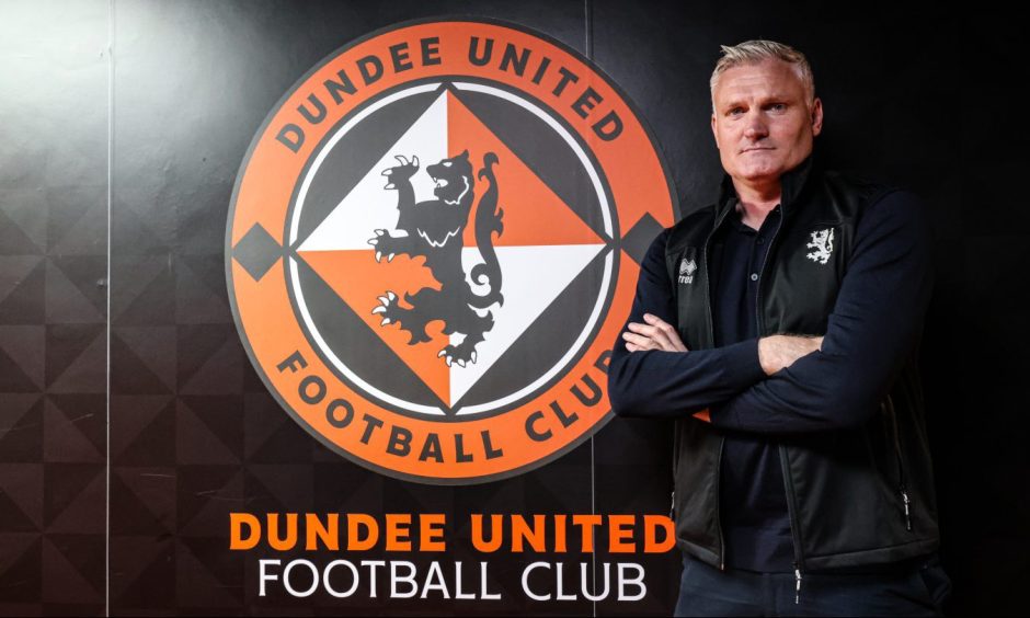 Scott Allison settles into his new surroundings at Dundee United