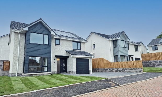 Campion Homes' development at Oak Bank, in Glenrothes. mage: Campion Homes